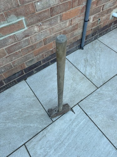 Vintage wooden shaft straight - vintage,