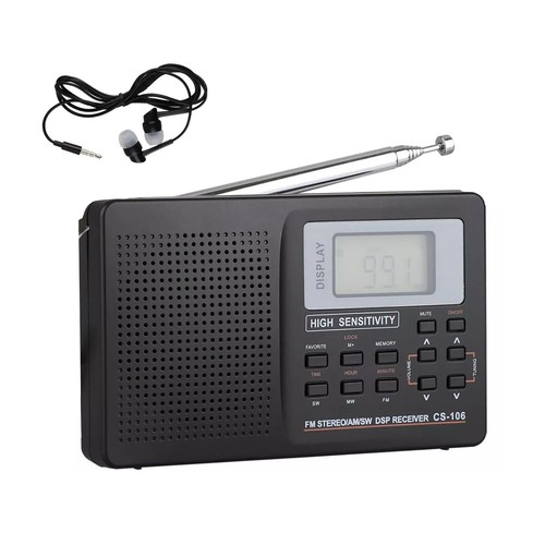 Portable digital radio lcd - digital,