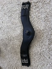 Pro-Lite Black Short Dressage Girth 28" Standard Gauge