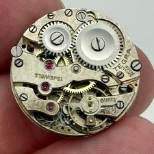 23.7mm Tegra 15 Jewels Swiss Porcelain Dial Trench Watch Movement Manual Wind