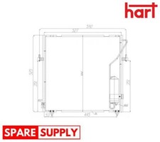 CONDENSER, AIR CONDITIONING