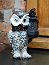 Garden Solar Ornament Owl Bird