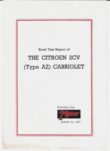 Citroen 2cv 425cc - 2cv,