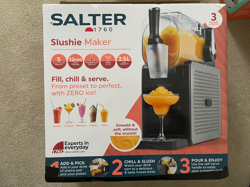 Salter slushie maker - slushie, ek6756