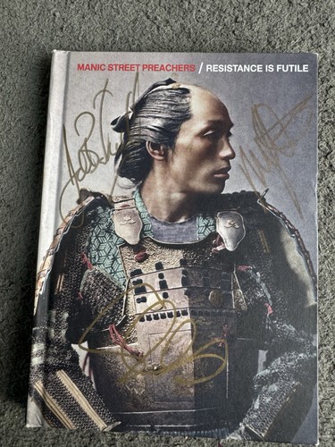 Signed manic street - manic,