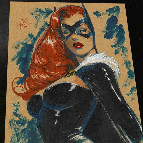 Batgirl art print - batgirl, signed