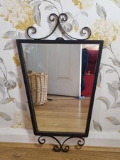 Vintage Black Wrought Iron