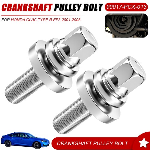 Crankshaft pulley bolt fits - crankshaft,