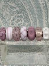Authentic Trollbeads LE Pink Empowerment from 2010, New & Rare