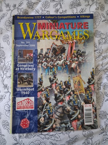 Miniature wargames magazine - miniature,