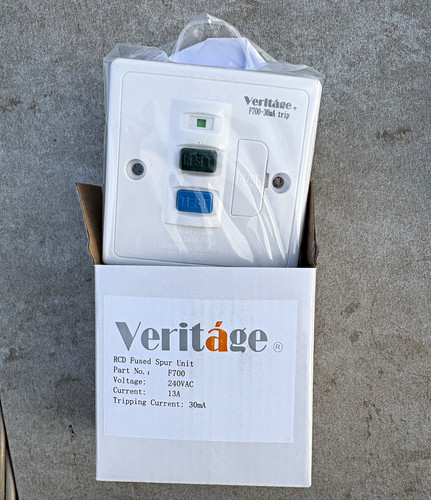 Veritage f700 13a - veritage, rcd