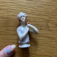 Antique Porcelain Half Doll