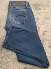Ladies Womens G Star Jeans GS Raw 01 Waist Low Rise 28" Leg 32"