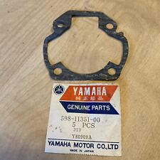 Genuine Yamaha TY80 DT80 YZ80 Cylinder Gasket. 598-11351-00 NOS
