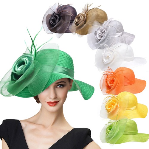 Womens satin crin feather - satin,