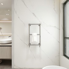 Traditional Bathroom Heated Towel Rail Radiator 700 x 400 mm Chrome