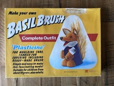 RARE Vintage Basil Brush  outfit sewing Kit 1970s plasticine childrens tv