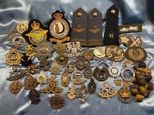 Job Lot Military Cap badges