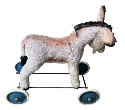 Antique steiff donkey - steiff,