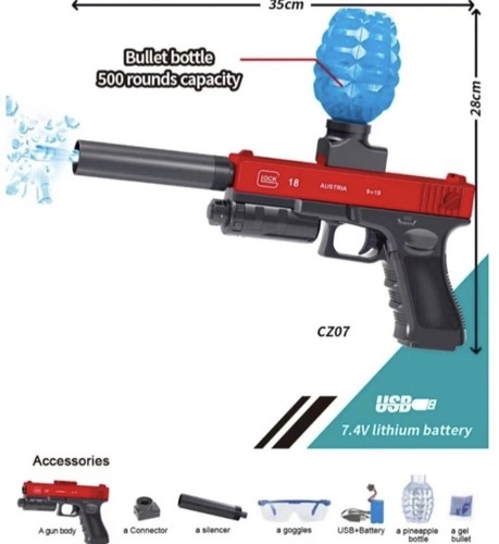 Electric gel ball - electric,