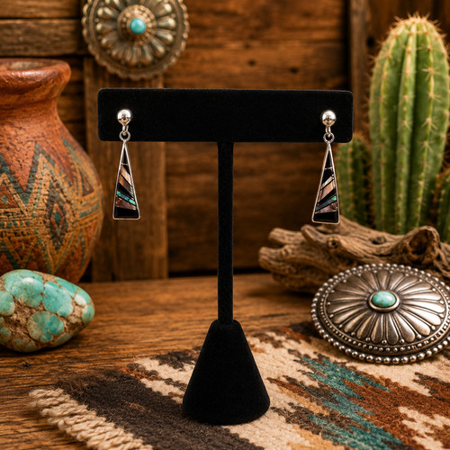 Handcrafted black onyx inlay - handcrafted,