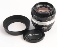 Nikon 50mm F1.4 Nikkor -S.C.  Manual Focus Lens Nikon F Pre AI Mount (2542G)