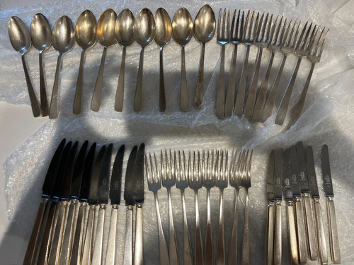 Piece silver plate - silver,