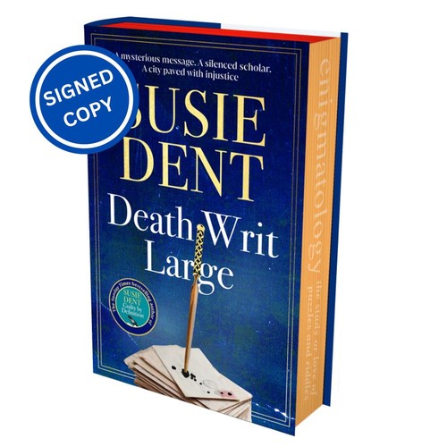 Signed book death writ large - signed,