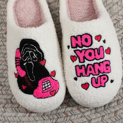 Scream halloween slippers - halloween,