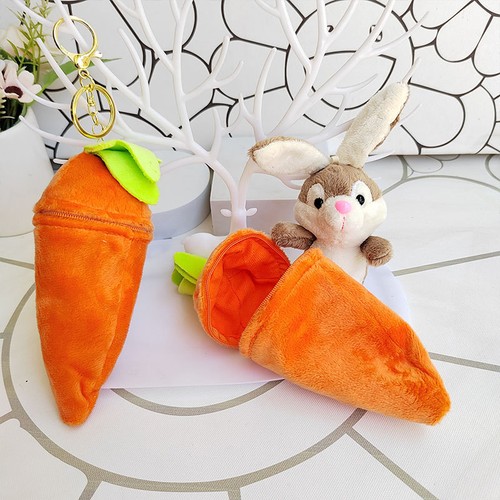 Cute rabbit carrot plush - cute,
