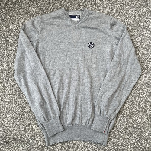 Mens sergio tacchini grey 100 - tacchini,