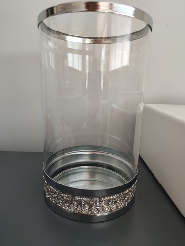 New glitter hurricane vase - hurricane,