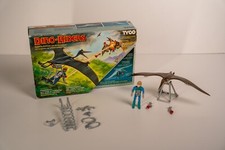 COMPLETE & BOXED Tyco Dino Riders Pterodactyl with Llhad Action Figure vintage