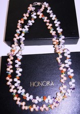 Honora pastel peach - pastel, white
