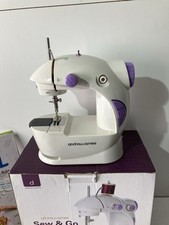  Sewing Machine Home Travel Hand Held Desk Quick Sew Clothes Stitch Repair 