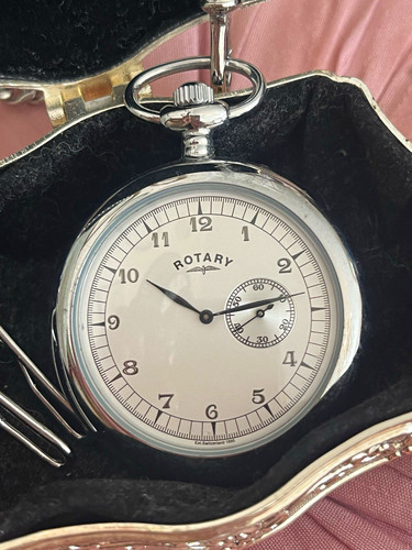Rotary quartz pocket watch - pocket,