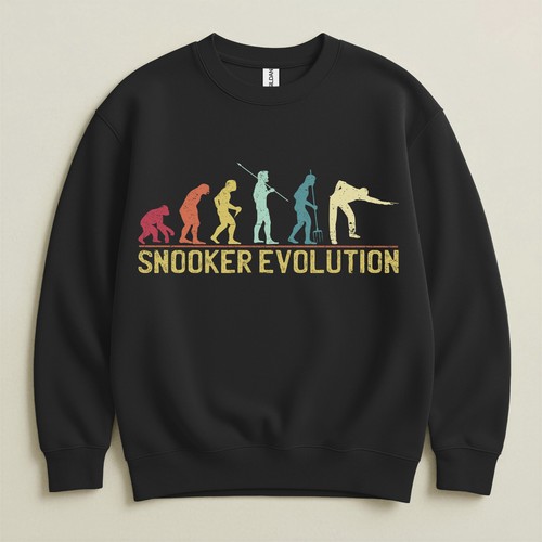 Snooker evolution sweatshirt - evolution,