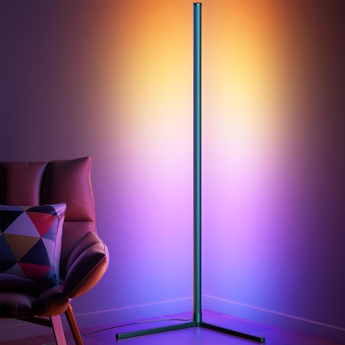 126cm rgb floor corner lamp - corner,