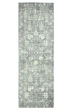 Grey Hallway Runner Rug Mat