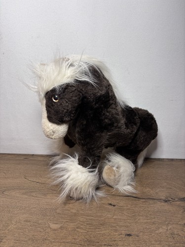 Brown white clydesdale - brown, &