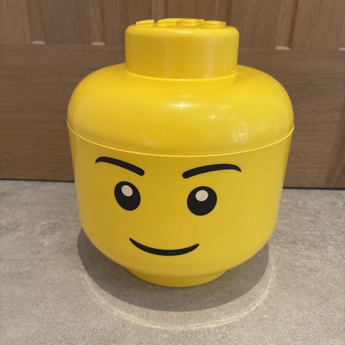 Lego head large storage - large, box