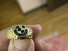 14K Gold Plated BMW Nugget