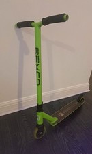 Green Stunt Scooter
