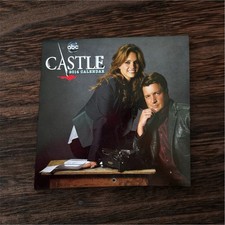 ABC’s CASTLE 2014 Mini Calendar Nathan Fillion Stana Katic