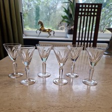 Set of 6 WATERFORD Crystal
