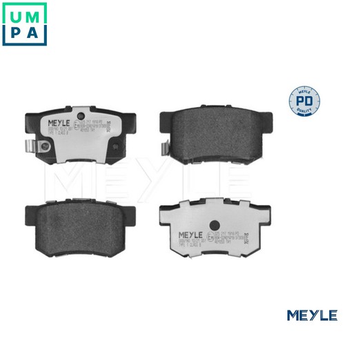 Brake pad set disc - brake, 025