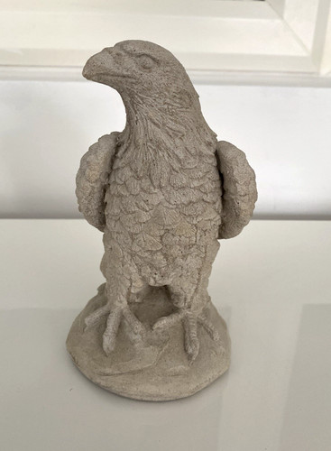 Eagle stone statue - 18x9x9, cm