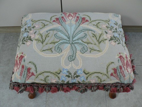 Vintage needlepoint tapestry - needlepoint,