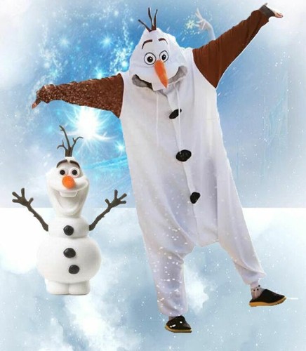 Olaf frozen adult snowman - adult,
