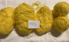 132g Yellow Angora Wool Yarn